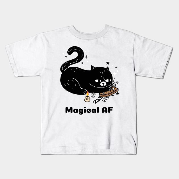 Magical AF Kids T-Shirt by ArtbyLaVonne